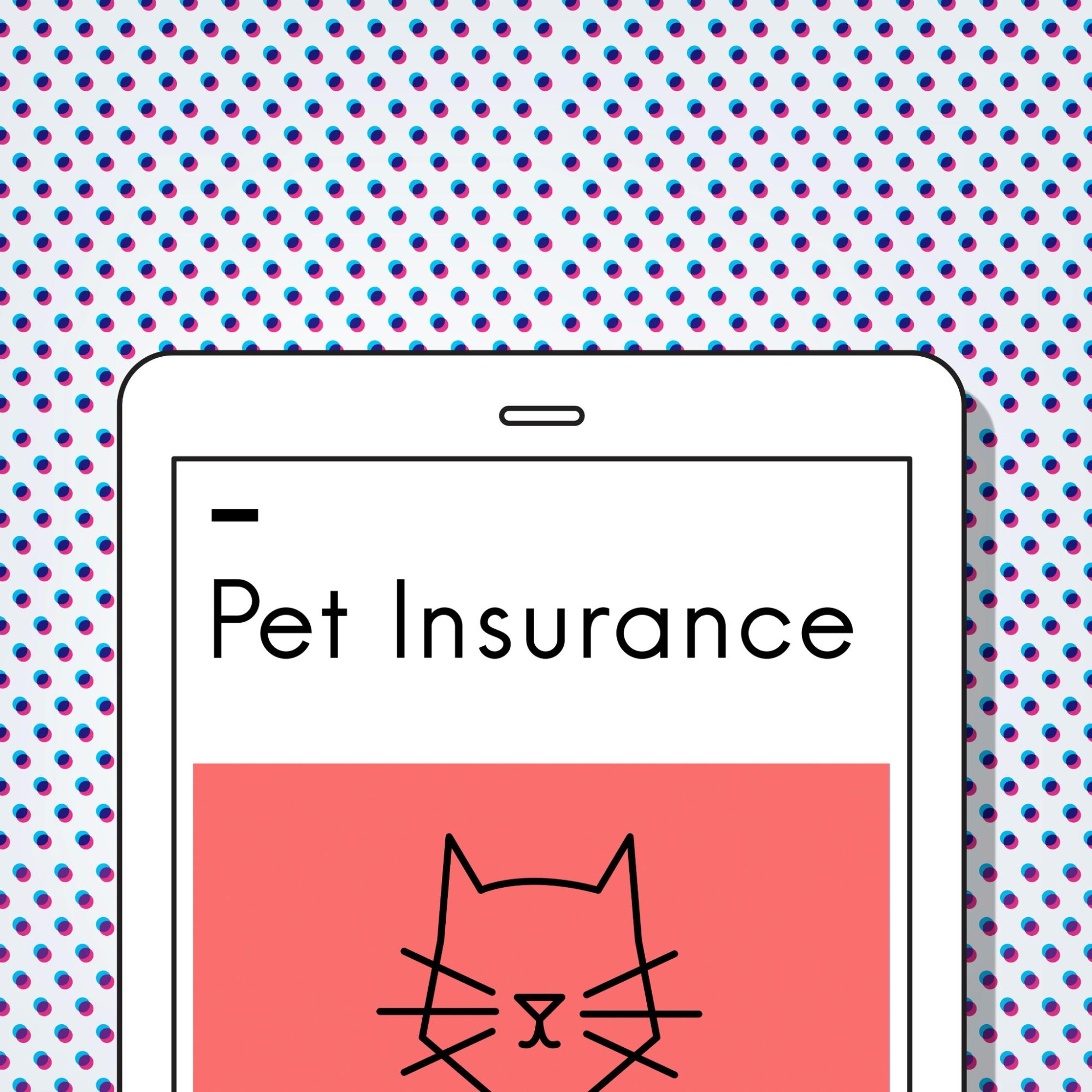 ペット保険、イラスト、猫