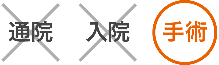通院 入院 手術